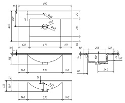 Am.Pm Мебельная раковина Spirit 80 – фотография-3